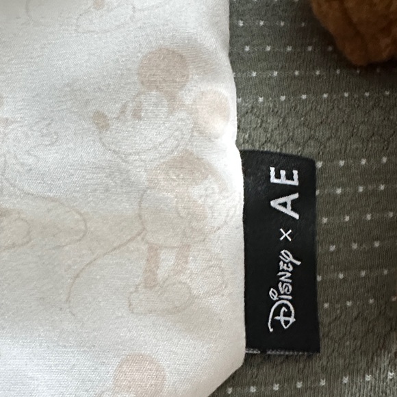 Brown Plush AE Mickey Mouse with Drawstring Bag - Picture 3 of 8